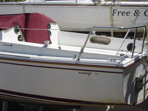 Catalina 22 wing keel, 1989 sailboat