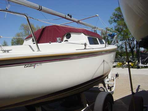 Catalina 22 wing keel, 1989 sailboat
