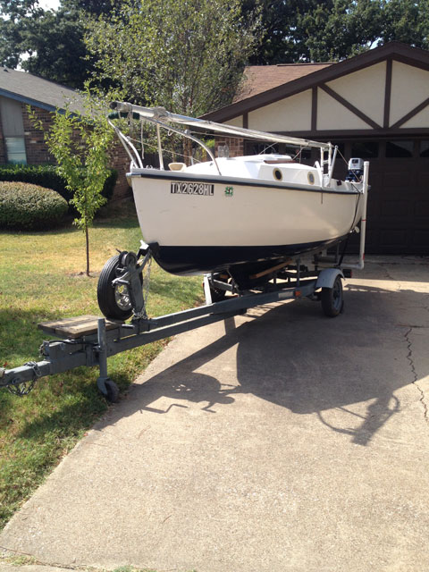 Hutchins Compac 16, 1980 sailboat