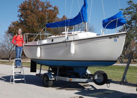 ComPac 19', 1983 sailboat