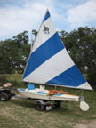 early 70s  Dolphin Senior sailboat