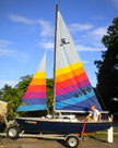 1988 Holder 14 sailboat