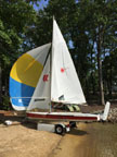 2002 Laser II sailboat