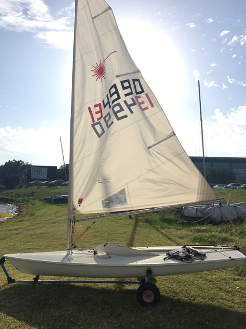 Laser, 1991, Oklahoma City sailboat