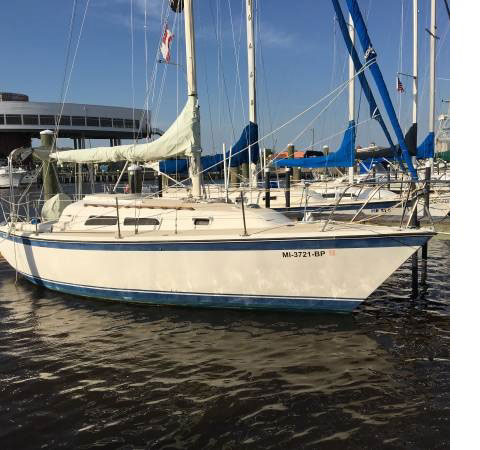 Oday 28, 1980 sailboat