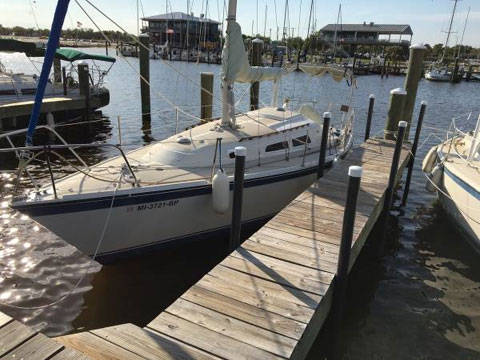 Oday 28, 1980 sailboat