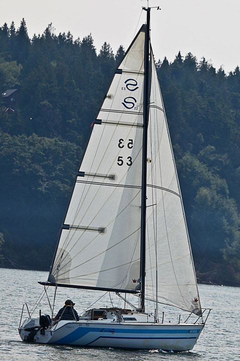 Santana 23D, 1981 sailboat