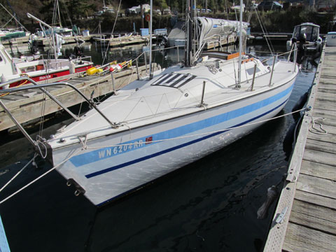 Santana 23D, 1981 sailboat