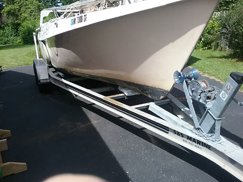 Edey and Duff Shearwater 28 cat yawl, 1996 sailboat