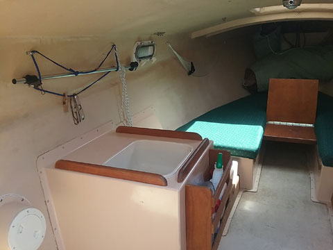 Edey and Duff Shearwater 28 cat yawl, 1996 sailboat