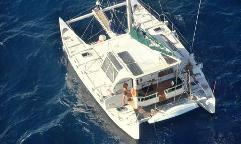 Wharram Pahi 42 catamaran, 1999, sailboat