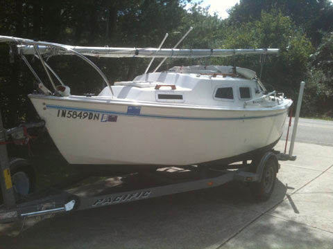 West Wight Potter 19, 2003 sailboat