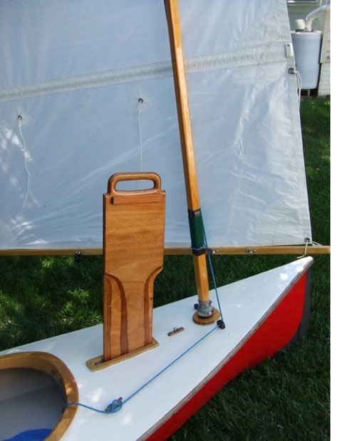 Adirondack Guideboat Sailing Canoe, 2013 sailboat