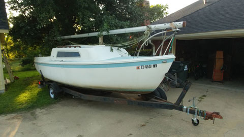 Aquarius 21, 1973 sailboat