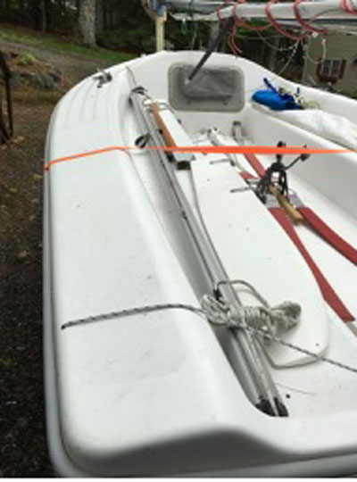 CATALINA CAPRI 16.5, 1998 sailboat