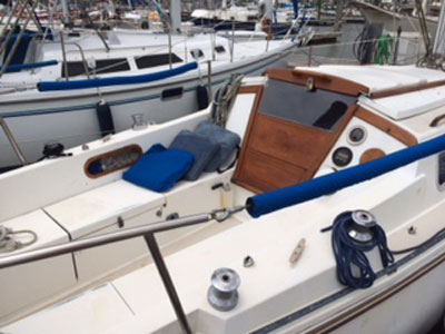 Catalina 25 fin keel, 1984 sailboat