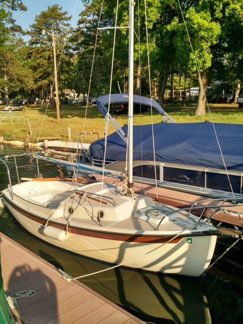 Com-Pac 16-2, 1987 sailboat
