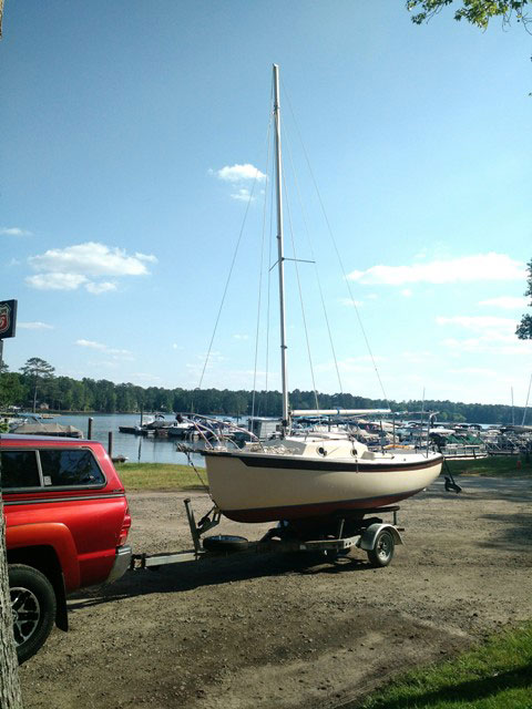 Com-Pac 16-2, 1987 sailboat