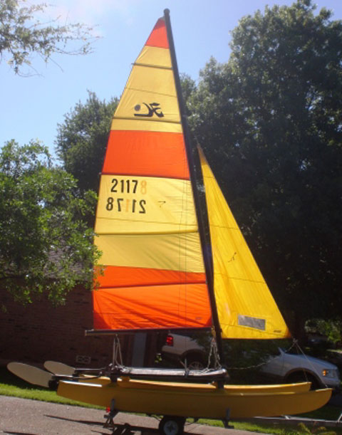 Hobie 14 Turbo, 1976 sailboat