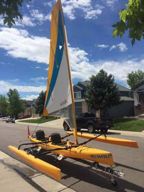 Hobie Tandem Island, 2016 sailboat