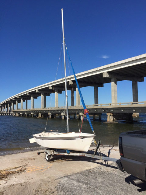 Hobie Holder, 14 ft., sailboat