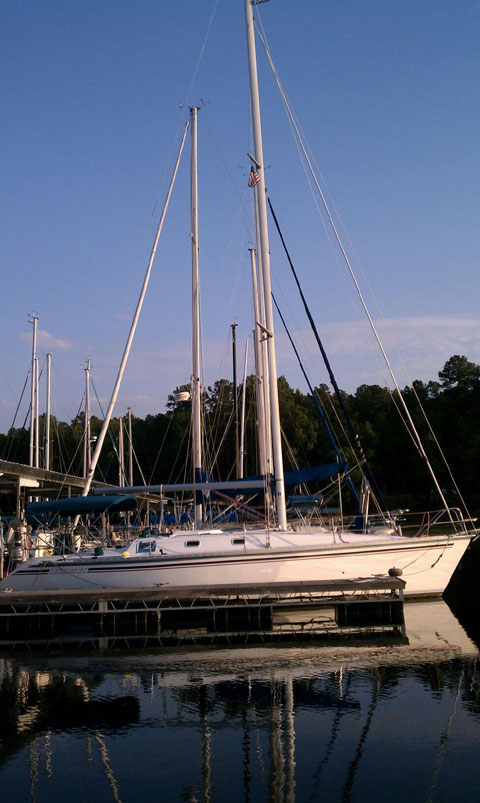 Hunter Legend 35, 1989 sailboat