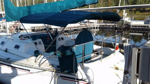 Hunter Legend 35, 1989 sailboat