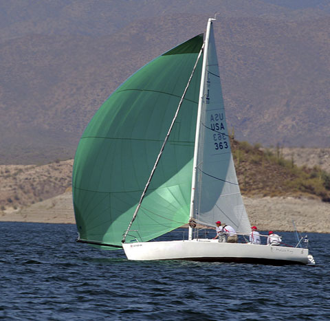 J/80 racing sailboat, 2001 sailboat