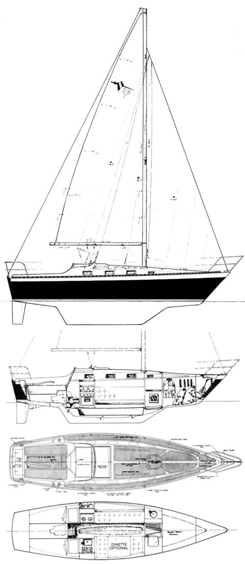 Lancer MkV, 28', 1981 sailboat