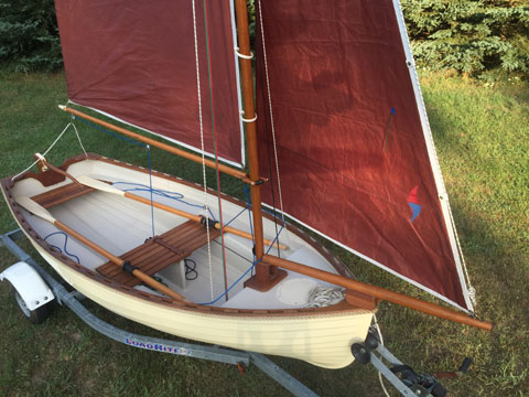 Nordic Classic Sailing and Rowing Dinghy, 1987 sailboat