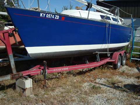 S2 7.9, 1983 sailboat