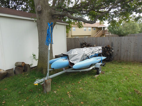 Windrider 16 sailboat