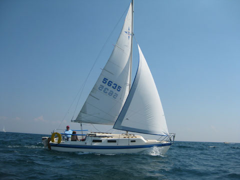 windrose 25 sailboat
