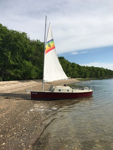 Bayhen 21, 1987 sailboat