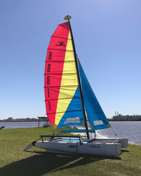 Hobie Getaway sailboat
