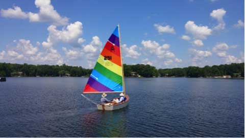 MerryMac with trailer, 2016 sailboat