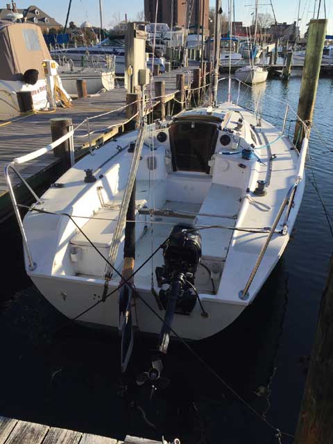 Santana 23D, 1979 sailboat