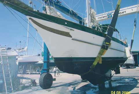Vagabond 42 cutter, 1980 sailboat