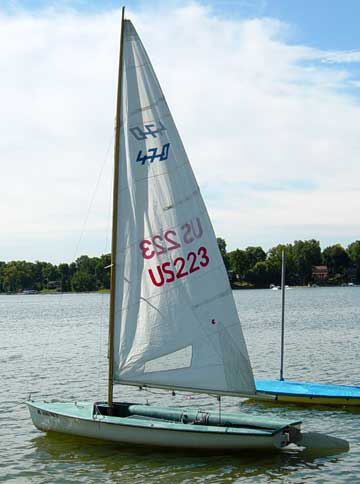 470 sailboat for sale near me