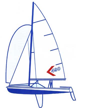 1966 International 490 sailboat