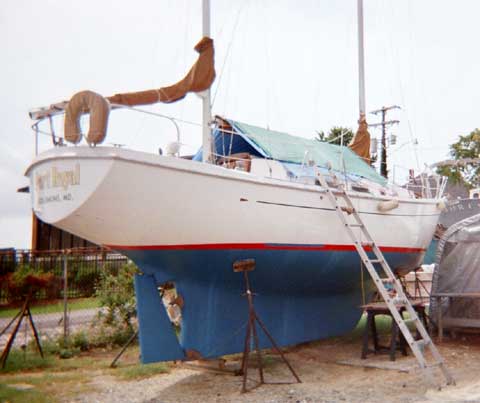 Allied Princess Ketch 36 sailboat