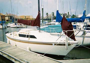 1979 American 23 sailboat
