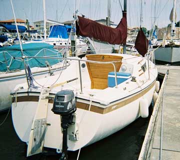 1979 American 23 sailboat