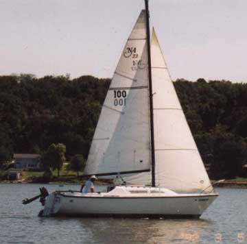 1976 North American 23 sailboat