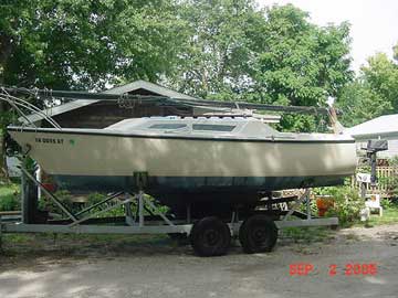 1976 North American 23 sailboat