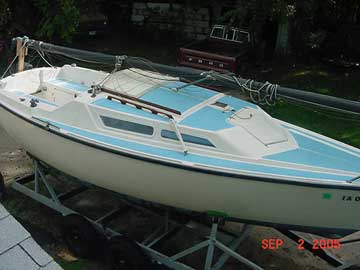1976 North American 23 sailboat