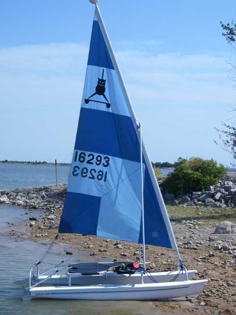 Aquacat sailboat