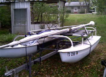 1972 Aquacat catamaran sailboat