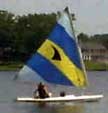 1985 Aqua Finn sailboat