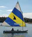 Aqua Finn sailboats